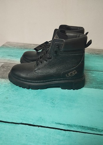 UGG Siyah Erkek Bağcıklı Kauçuk Bot - Görsel 3