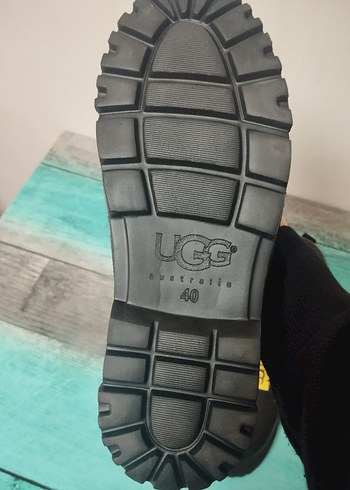 UGG Siyah Erkek Bağcıklı Kauçuk Bot - Görsel 8