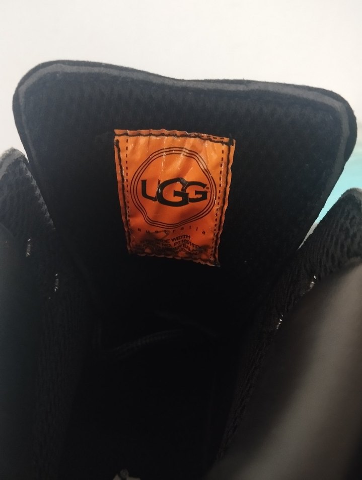 UGG Siyah Erkek Bağcıklı Kauçuk Bot - Görsel 5