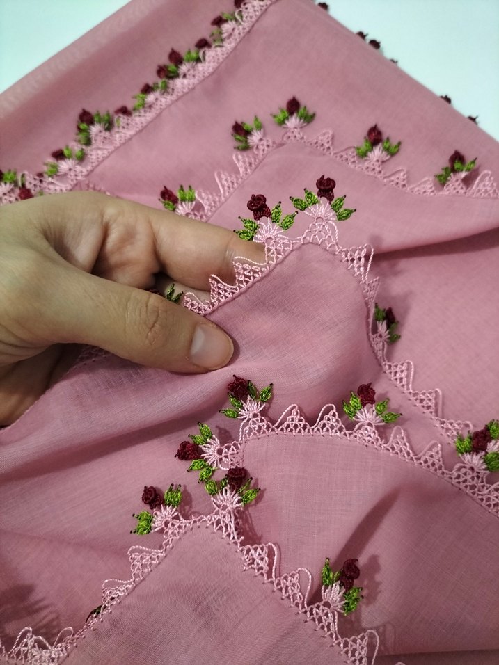 Reyyan Yazma İğne Oyası - Görsel 2