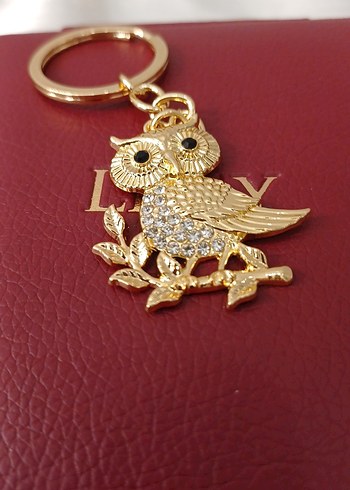 Altın Renk Parlak özel seri baykuş anahtarlık/çanta süsü - Görsel 17