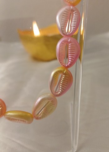 Pembe Boncuklu Uzun Bohem Kolye - Görsel 15