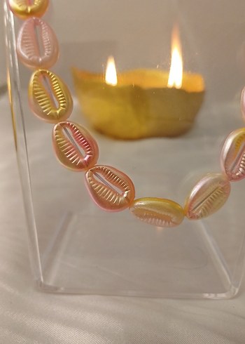 Pembe Boncuklu Uzun Bohem Kolye - Görsel 16