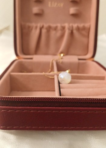 Gold İnci Detaylı Zincir Kolye - Görsel 14