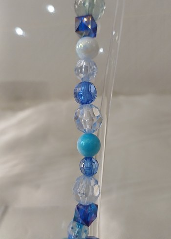 Mavi Boncuklu Uzun Bohem Kolye - Görsel 11