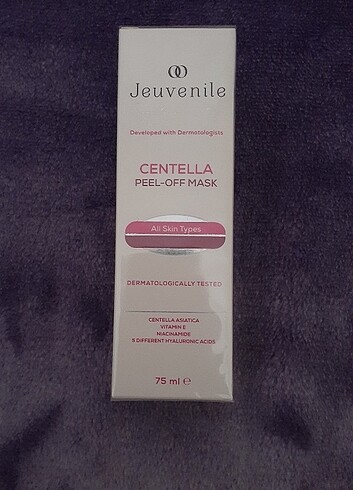 Jeuvenile centella soyulabilir maske 75 ml