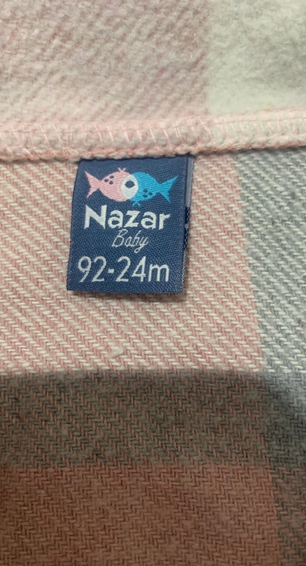 Kız Çocuk Pembe Düğmeli Uzun Kollu Gömlek - Görsel 4