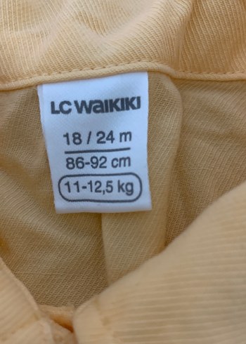 Sarı Kısa Kollu Keten Gömlek cocuk - Görsel 3