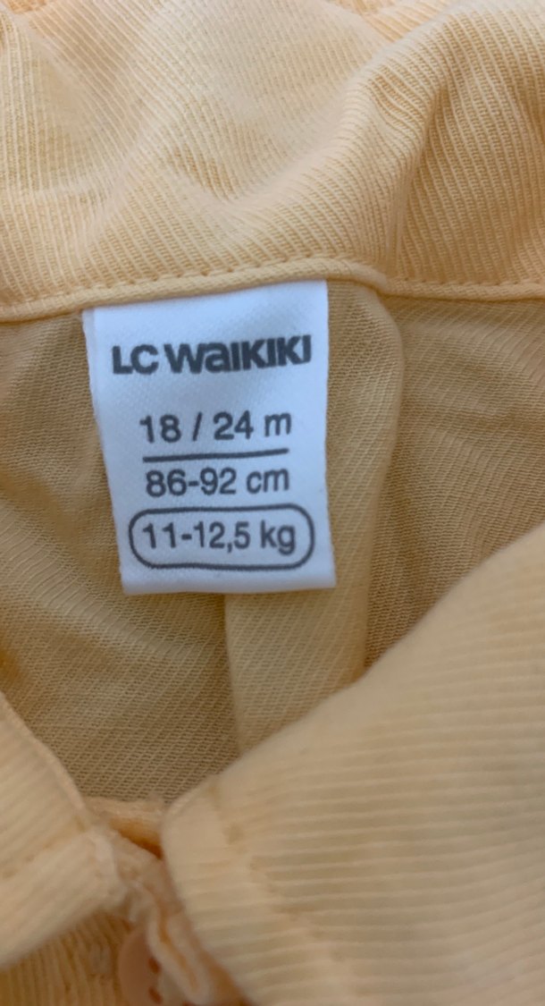 Sarı Kısa Kollu Keten Gömlek cocuk - Görsel 3