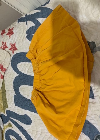 Sarı Fırfırlı Kız Çocuk Etek - Görsel 4