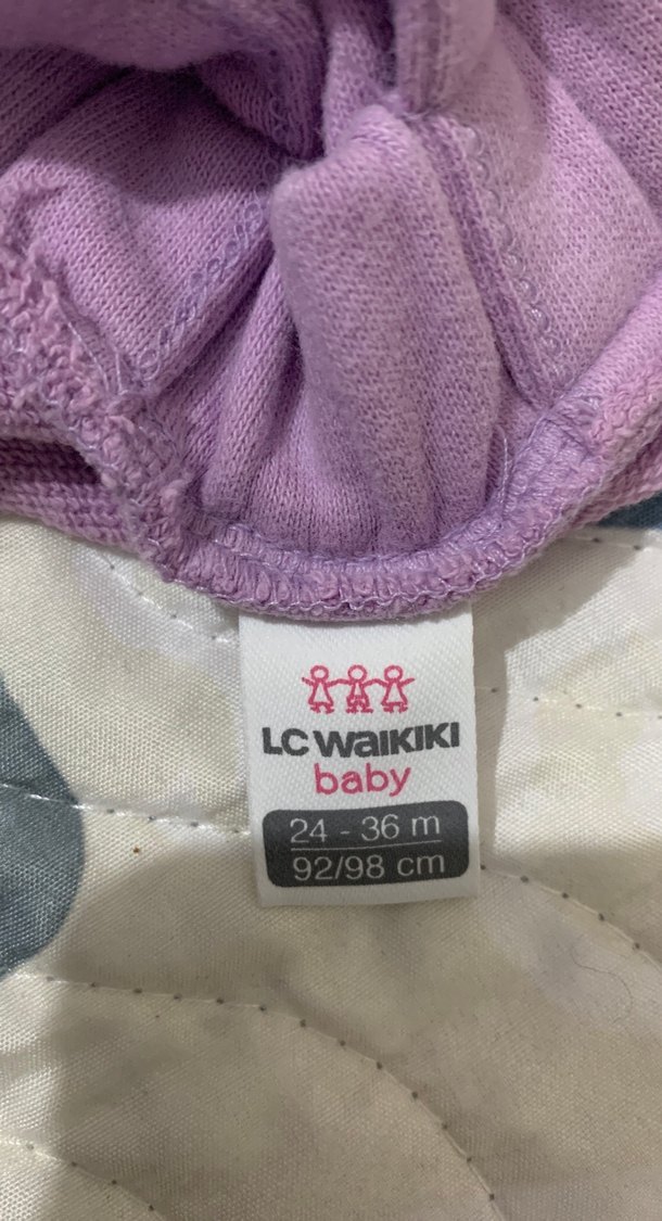 Mor Kız Çocuk Fırfırlı Askılı Elbise - Görsel 5