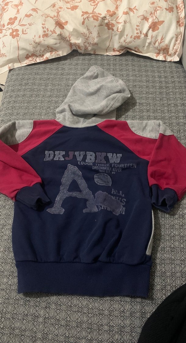 Kapüşonlu Fermuarlı Erkek Çocuk Sweatshirt 3/4 yaş - Görsel 2