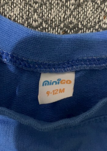 Mavi Erkek Çocuk Sweatshirt Kapüşonsuz - Görsel 2