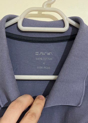 Eflatun Erkek Polo Tişört Kısa Kollu - Görsel 3