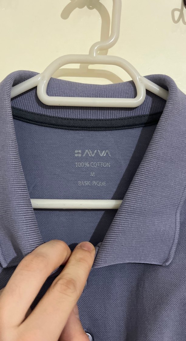 Eflatun Erkek Polo Tişört Kısa Kollu - Görsel 3