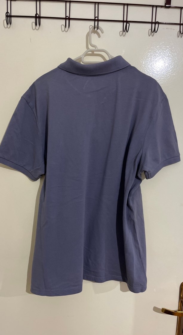 Eflatun Erkek Polo Tişört Kısa Kollu - Görsel 4