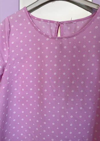 Pembe kadın bluz - Görsel 2