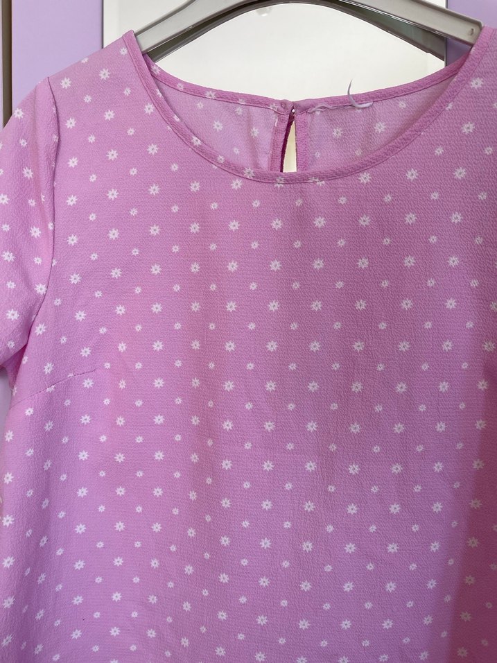 Pembe kadın bluz - Görsel 2