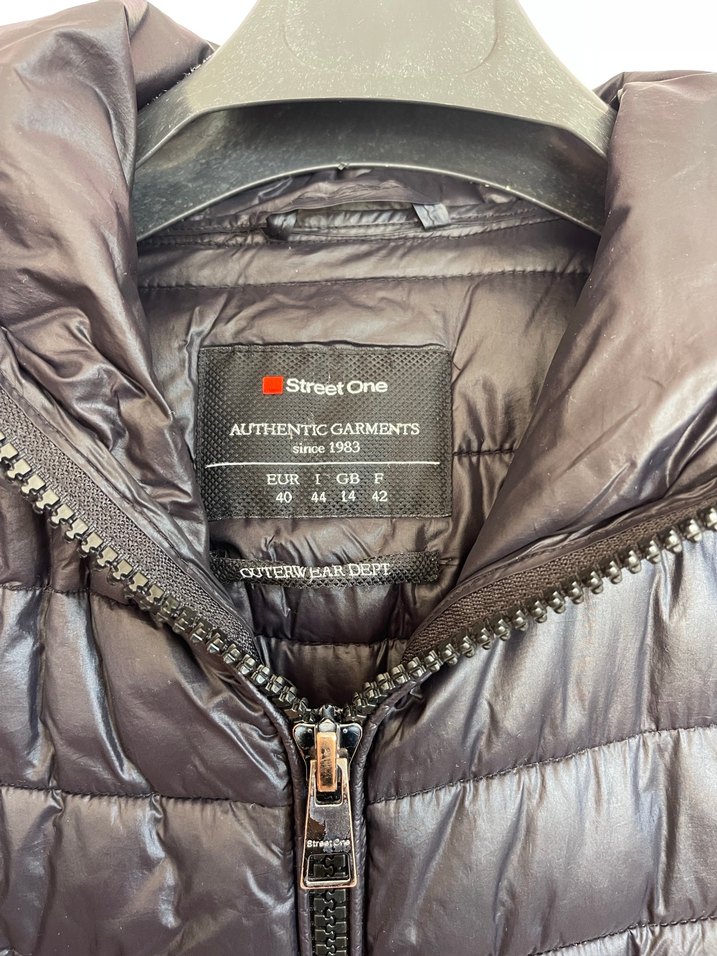 Fermuarlı Siyah Midi Kadın Ceket - Görsel 3