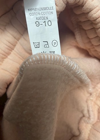 Kız Çocuk Kahverengi Kapüşonlu eşofman takımı - Görsel 2