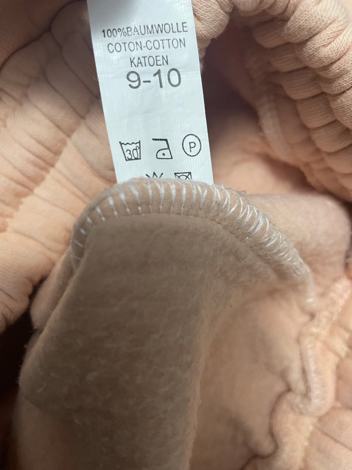 Kız Çocuk Kahverengi Kapüşonlu eşofman takımı - Görsel 2