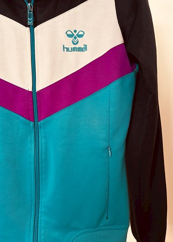 Hummel Fermuarlı renkli Spor Ceket - Görsel 2