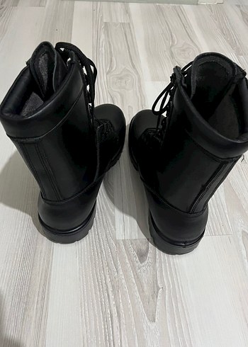 Askeri Siyah Deri Bot 42 Numara - Görsel 2