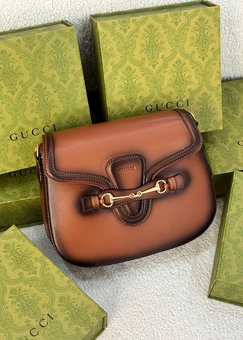 Gucci Çift Askılı ve Toka Detaylı Kadın Çantası - Görsel 2