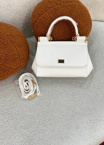 Beyaz Kadın Çanta - Görsel 5