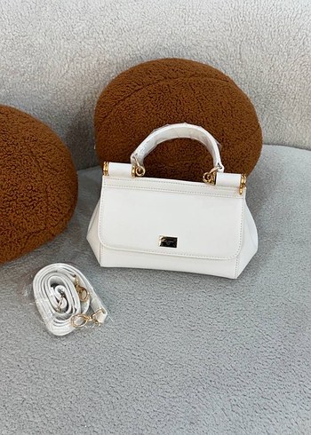 Beyaz Kadın Çanta - Görsel 3