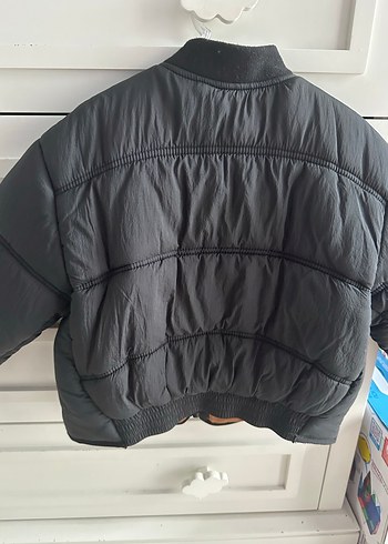 4 Yaş Beden Siyah Erkek Çocuk Mont