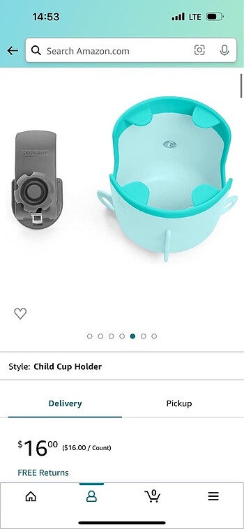 Skip hop bardak telefon tutucu