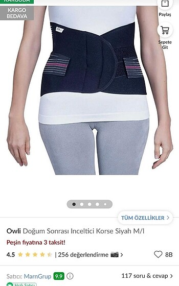 Owli doğum sonrası korse - Görsel 2