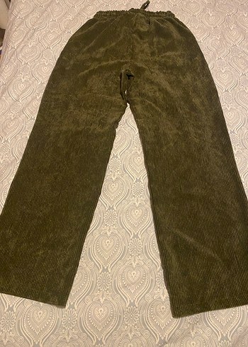 Kadın Koyu yeşil Pantolon - Görsel 2