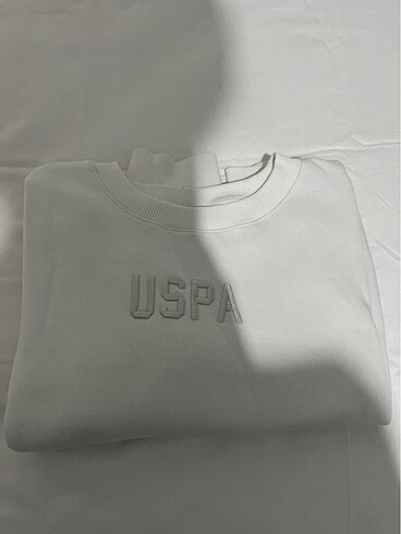 Beyaz oversize sweat