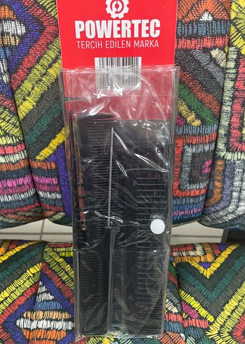 Powertec 10'lu Profesyonel Tarak Seti - Görsel 2