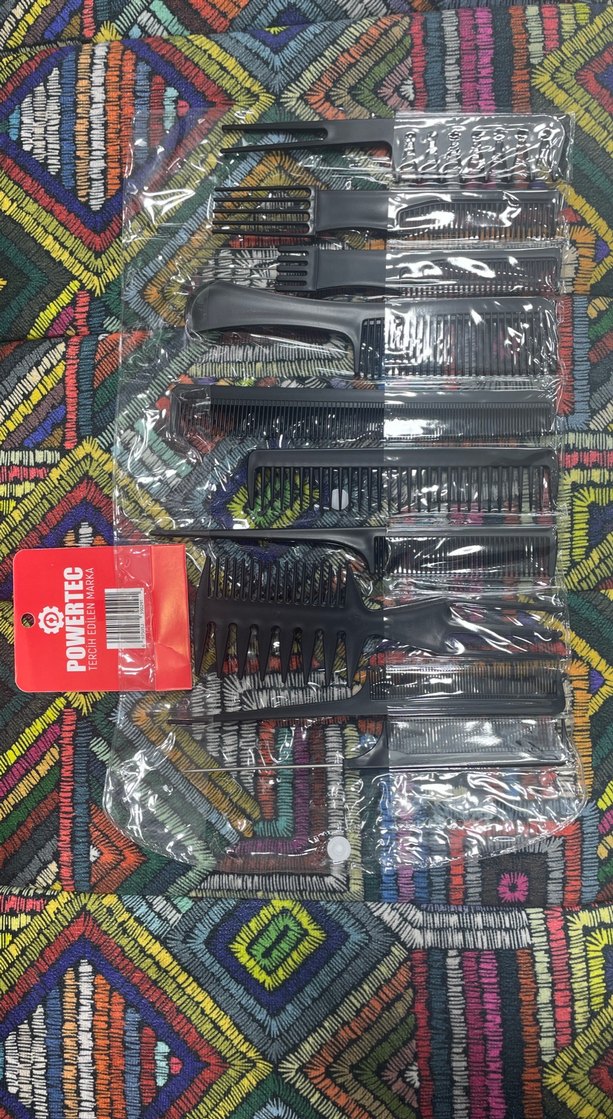 Powertec 10'lu Profesyonel Tarak Seti - Görsel 3