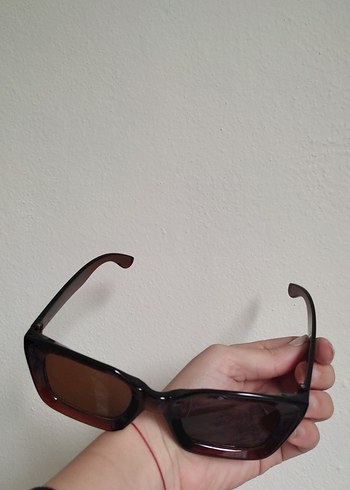 Kahverengi Tokalı Kadın Güneş Gözlüğü - Görsel 5