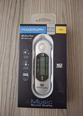 Powerway 4GB mp3 player