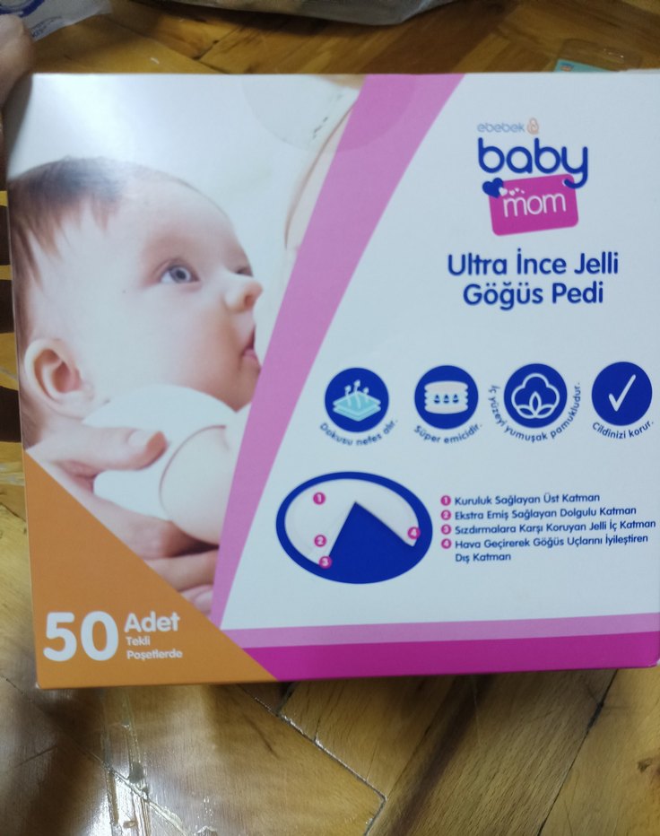 Ultra İnce Jelli Tek Kullanımlık Göğüs Pedi - Görsel 2