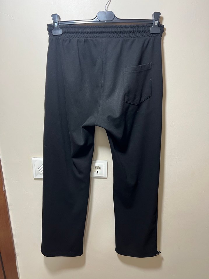 Erkek Çocuk siyah Baskılı Denim Pantolon - Görsel 4