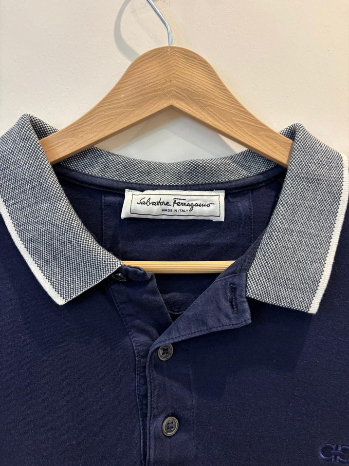 Düğmeli Polo Yaka Erkek Tişört - Görsel 4