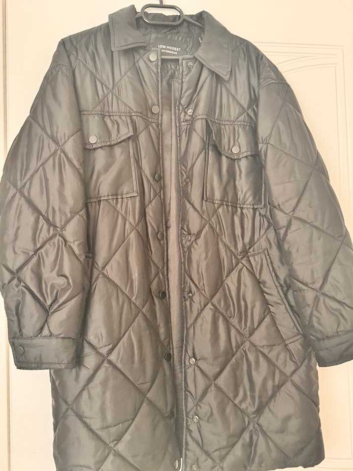 Siyah mont - Görsel 4