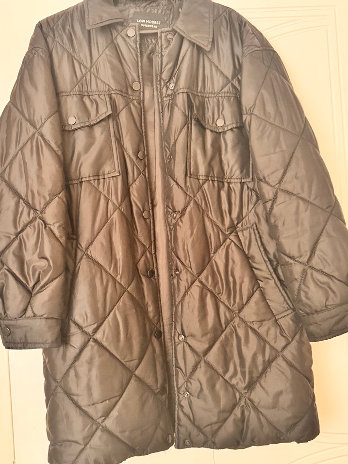 Siyah mont - Görsel 3