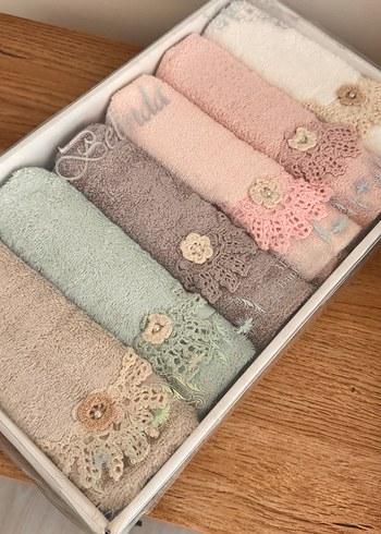 Nakışlı Bohem Pastel Havlu Seti - Görsel 3