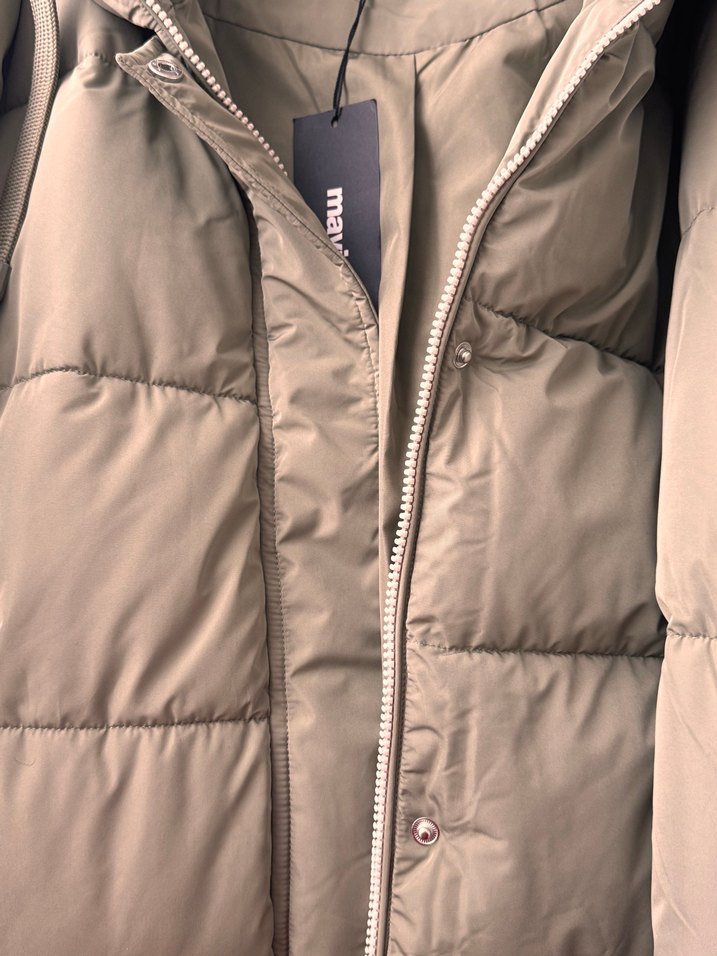 Yeşil kadın şişme mont - Görsel 2