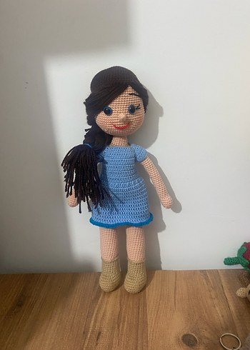 Mavi El Örgüsü Bebek , amigurumi - Görsel 3