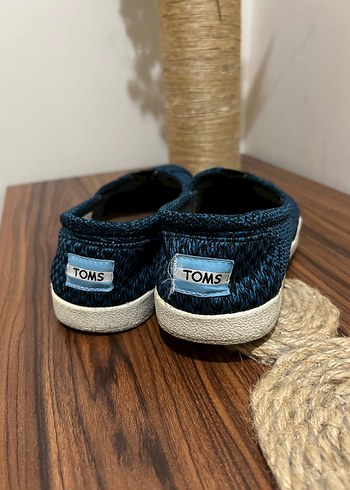 KADIN TOMS Lacivert Denim Espadril Ayakkabı - Görsel 2