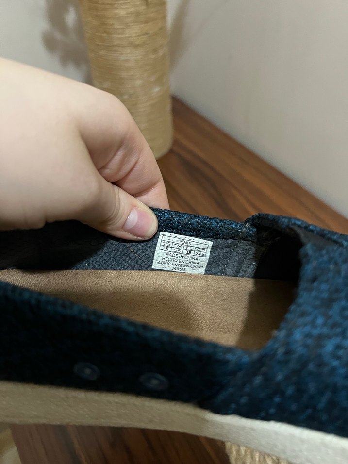 KADIN TOMS Lacivert Denim Espadril Ayakkabı - Görsel 4