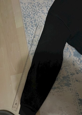 ZARA Erkek Gri Uzun Kollu Sweatshirt - Görsel 6